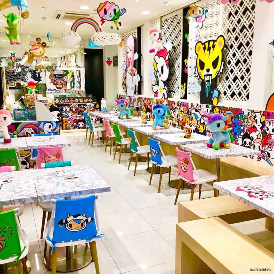 kumoya X tokidoki pop-up café Space 01 - YP SG